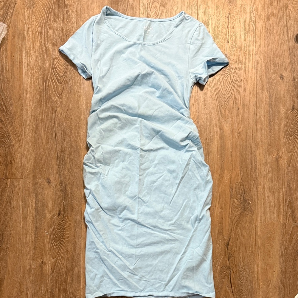 Light Blue Maternity Women's Dress